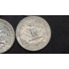 Image 3 : United States 1945, 1950, 1956, 1957, 1963, 1964 -D 90% Silver Washington Quarters - FV: $1.50