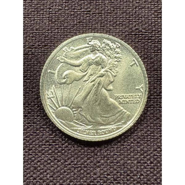 1/10 Ounce .999 Pure Fine Silver Walking Liberty Coin -Mint Condition