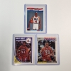 Image 1 : Three Assorted Charles Barkley Basketball Trading Cards 