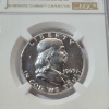 Image 2 : NGC PF67 U.S. 1963 90% Silver Franklin Half Dollar 
