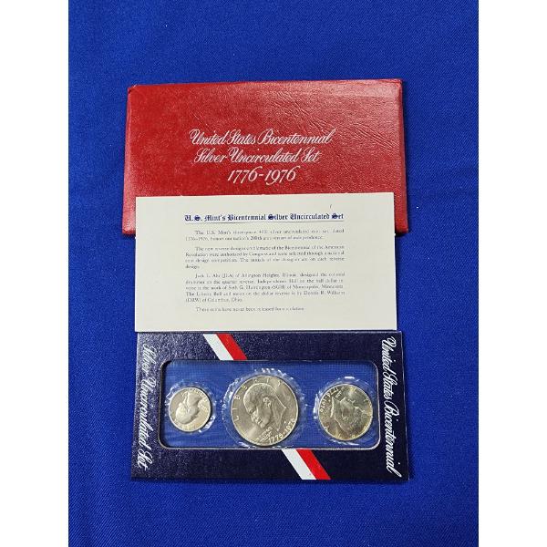 1776-1976 United States Bicentennial Silver Uncirculated Coin Set
