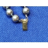 Image 3 : Gorgeous 14K Gold Gray Pearl Bracelet - 8in - Total Weight: 23g