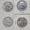 Image 2 : Collection of Several 90% Silver United States Franklin Half Dollars FV: $5.50