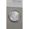 Image 3 : 1900 Silver Morgan Dollar & (25) Colorized U.S. State Quarter Covers - Face Value: $7.25