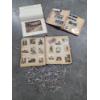 Image 1 : Vintage Scrap Books, 16 Full Color Print Book, & Vintage Chandelier Crystals And Beads 