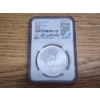 Image 1 : NGC MS70 2021 South African Krugerrand - FDOI - Signed - 1 oz .999 Fine Silver
