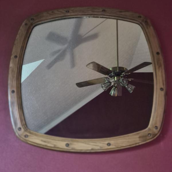 Louisville Home Pickup - Perfect & Like New 32" x 32" Wood Framed Wall Mirror - See PIcs
