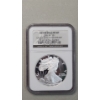 Image 1 : NGC 2006-W PF 69 ULTRA CAMEO 20th Anniversary 1 Troy Oz .999 Fine Silver American Eagle From Set