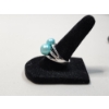 Image 2 : Sterling Silver Honora Triple Blue Pearl Sterling Silver Ring Size 8 TW: 10.3g