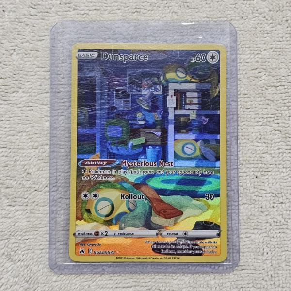 Dunsparce GG23/GG70 Rare Holo Pokémon Trading Card