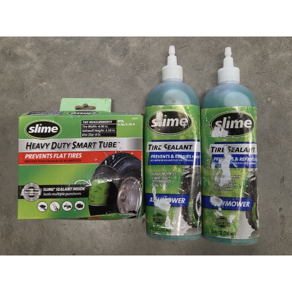 All New- Slime Smart Tube & Tire Sealant 