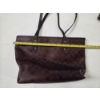Image 7 : Authentic Coach Medium City Tote In Black Currant With Gold Hardware And Matching Large Zip Wallet I