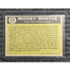 Image 2 : Topps 1961 Mickey Mantel All Star Baseball Card #578!!!!