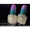 Image 1 : Two New LA Colors .44 FL OZ Dazzling Mermaid Magic Pearly Iridescent Opal Color Nail Polish Duo 