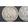 Image 3 : U.S 1940-S & 1941-D Walking Liberty 90% Silver Half Dollars - Face Value: $1.00