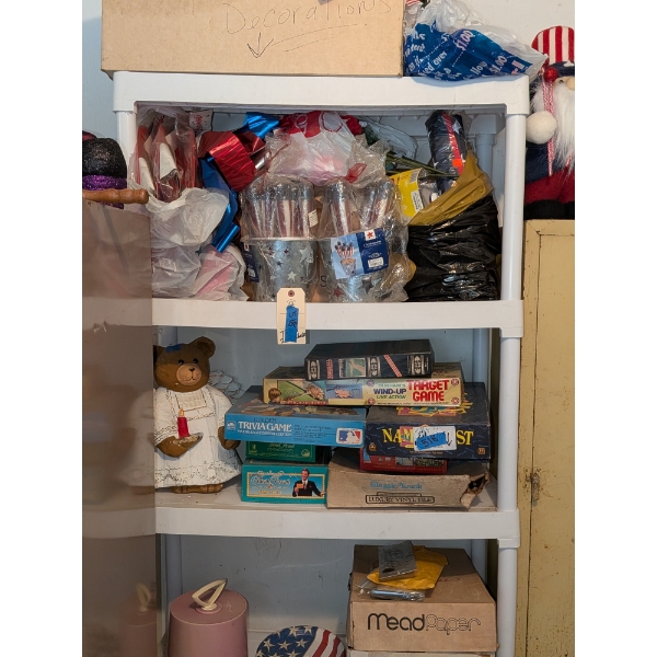 Metal Locker & Contents