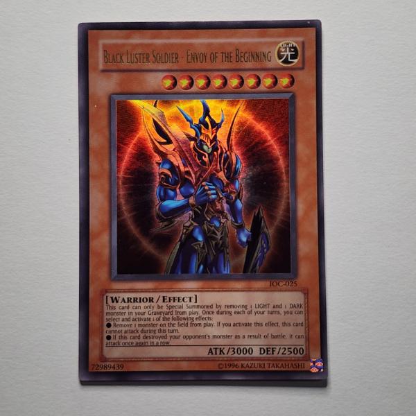 Black Luster Soldier - Envoy Of The Beginning IOC-025 Holo Rare Yu-Gi-Oh Trading Card ~ NM Condition