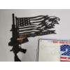 Image 2 : "2nd Amendment" License Plate & "God Bless America" Metal Hanging Sign