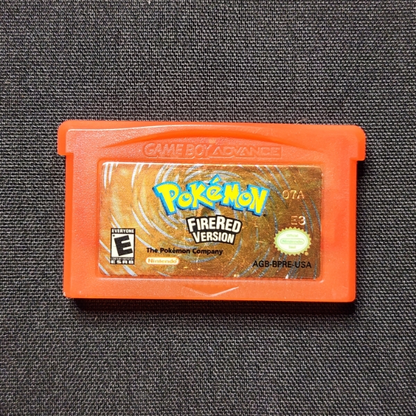 Pokemon Fire Red Version for the Game Boy Advance 