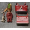 Image 1 : Vintage Candles & Two Tin Picnic Baskets