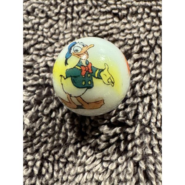 Vintage Disney Donald Duck Advertising Marble - Excellent Condition