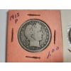 Image 2 : 1912 & 1910 Barber Half Dollars - 90% Silver U.S. Silver Coins - FV: $1.00