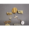 Image 5 : Lot of Assorted Military Pins, Including One Sterling Silver Weighing 15.7g