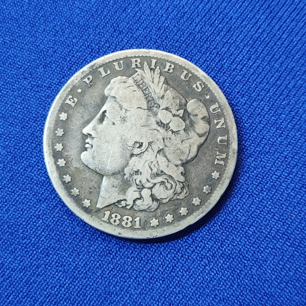 1881- S Silver Morgan Dollar - 90% Silver U.S. Coin