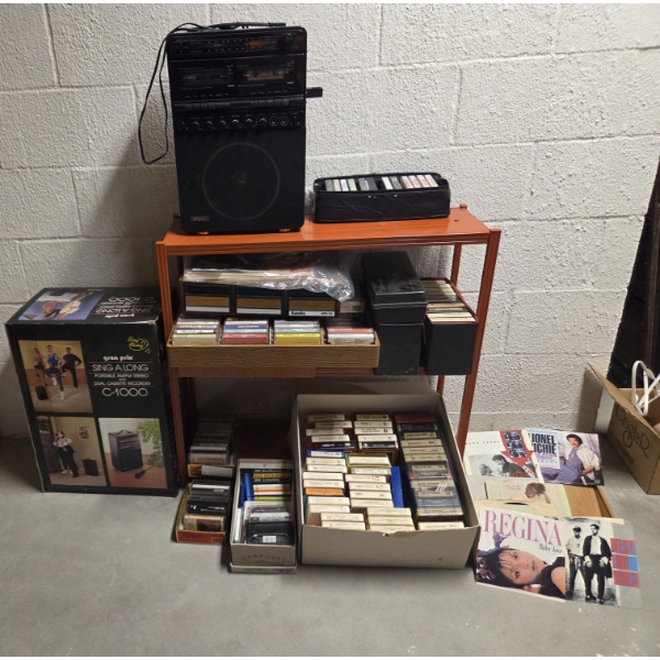 *Pick Up At Mantua Home-No Shipping Available* Excellent Condition Sing Along Portable Stereo, 45 Re