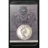 Image 3 : 2016 Antique Edition "The Kraken Queen" 1 Troy Oz .999 Fine Silver Coin - Mintage 292/500 