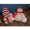 Image 1 : Assorted Christmas Plush, & Two Lighted Snowmen