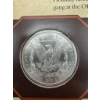 Image 4 : 1881 S Morgan Dollar UNC/BU Uncirculated - Wyatt Earp (Legends of the West)Stamp