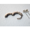 Image 3 : Assortment of Sterling Silver Jewelry: 1 Pair of Stud Earrings & 2 Single Hoop Earrings TW: 2.5g