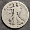 Image 1 : 1921-D Walking Liberty Half Dollar - Key Date!! - 90% Silver - 208,000 Mintage
