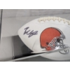 Image 3 : Baker Mayfield Cleveland Browns Autographed Football - Beckett Certified in Display Case