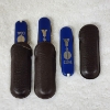 Image 1 : Three Vintage Like New Pocket Knives Ft. Blue Y & O Coal Safety Award 1978 In Holders