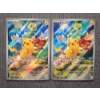 Image 1 : Lot of Two Pikachu Black Star Promo 027 Adventure Together Near Mint Holo Rare Pokemon Card