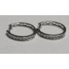 Image 2 : (2) 10K White Gold/Yellow Gold Earring Sets (One With Diamonds) - Total Weight: 6.2g