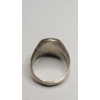 Image 5 : Sterling Silver Men's Ring With Tigers Eye Stone - Size 12 - Weight: 14.6g