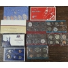 Image 1 : Lot of 7 Proof Sets - 1972, 1969, 1991, 1986, 1999 (Quarters and Proof), 2005