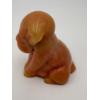 Image 4 : Adorable Degenhart Vintage Glass Dog Figurine -Tangerine