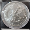 Image 4 : PCGS Graded MS70 2022 American Silver Eagle - FDOI Signed by Damstra - 1 oz .999 Fine Silver
