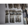 Image 10 : Lot of Silver-Plated Silverware Set with Rogers Bros Storage Chest; TW Silverware: 10.2lbs