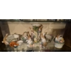 Image 2 : FITZ & FLOYD  8 Pcs Bunny Porcelain Figures As Shown Including a 12" Vase