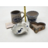 Image 4 : Vintage Deerfield OH 1799 Westerwald Pottery Mug & Assorted Handmade Pieces