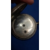 Image 6 : Vintage Robert Brandt Geneva Wound Full Jeweled Fine Sterling Silver Pocket Watch- Weight: 54.8g