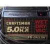 Image 2 : Louisville Home Pickup - Craftsman 16 Gallon Shop Vac - Working - See pIcs