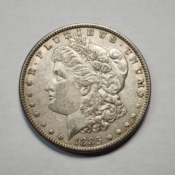 1885 Morgan Silver Dollar - 90% U.S. Silver