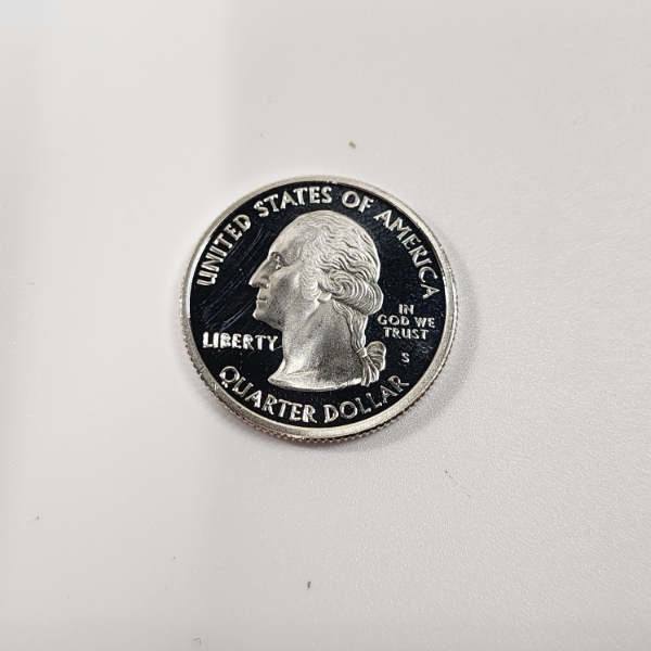 United States 90% Silver Proof State Quarter - 2001-S Rhode Island 