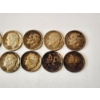 Image 4 : x12 Assorted Years U.S. Roosevelt and Mercury 90% Silver Dimes FV: $1.20